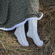 Down Women's Knitted High socks. Socks. Down shop (TeploPuha34). My Livemaster. Фото №4