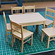 Order Set of furniture for 1/12 Dollhouse. papa-marko. Livemaster. . Doll furniture Фото №3