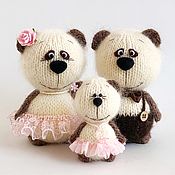 Сувениры и подарки handmade. Livemaster - original item A gift for the family - original panda toys. Handmade.