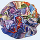 платок-панно "Пейзаж". Платки. Татьяна Султанова  Batik and Felt. Ярмарка Мастеров.  Фото №6