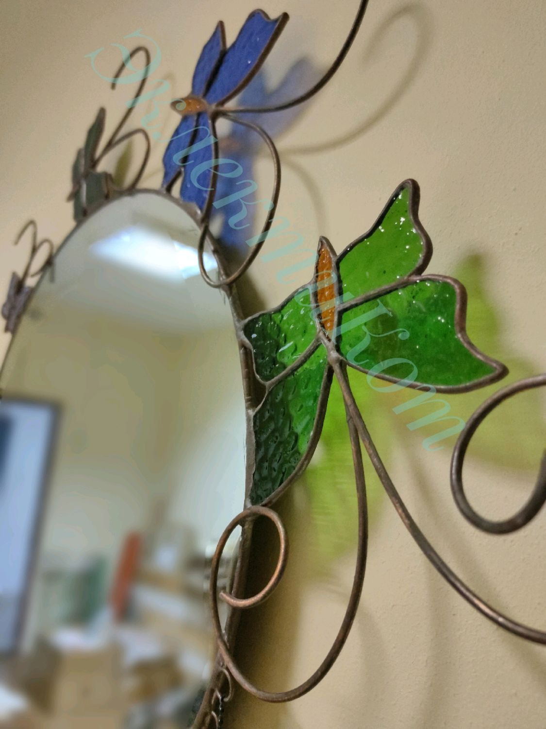 Зеркало настенное «Бабочки»
