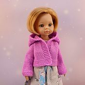 Куклы и игрушки handmade. Livemaster - original item Doll clothes: hooded blouse for dolls. Handmade.