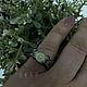 Silver ring 'Winter' with prenite. Ring. BOR.N | avtorskoe serebro. Online shopping on My Livemaster.  Фото №2