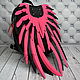 Women's leather backpack 'Angel Wings' Black and Pink. Backpacks. Lyurom Studio. Online shopping on My Livemaster.  Фото №2