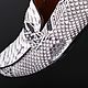 Python Genuine Leather Moccasins IMP7001Z. Moccasins. CrocShop. My Livemaster. Фото №4