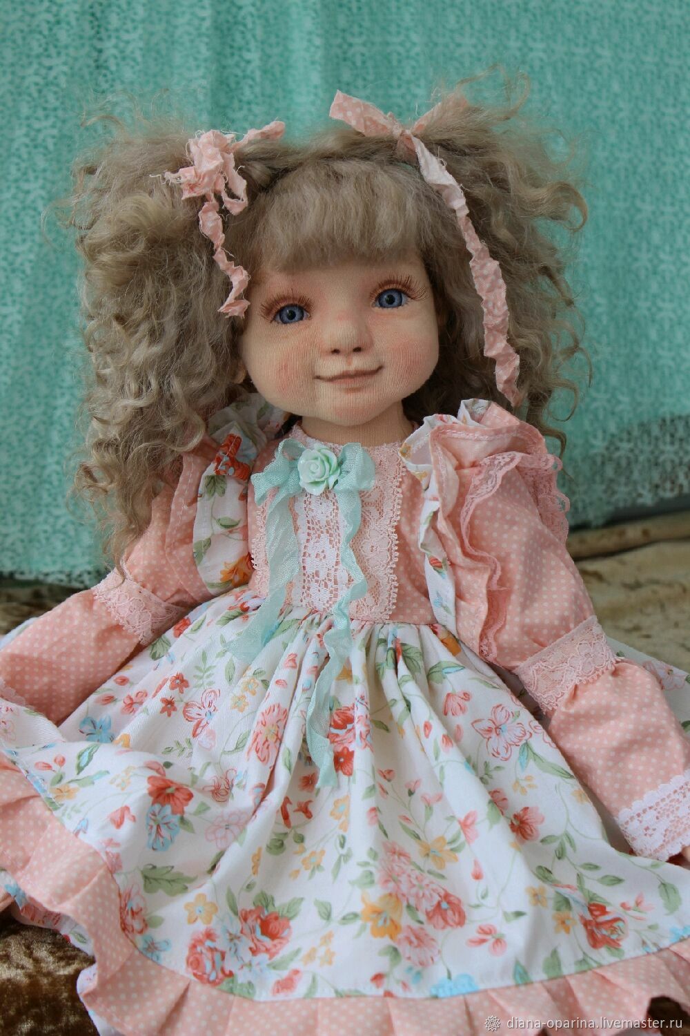 Кукла Яночка – купить онлайн на Ярмарке Мастеров – R8IF2RU | Куклы и ...