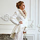 Copy of Wedding coat, Bridal jacket, Bridal coat, Maria. Capes. ANLace studio. Online shopping on My Livemaster.  Фото №2