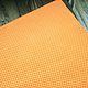 Ткань для пэчворка Оранжевая в горошек, Ткани, Санкт-Петербург,  Фото №1
