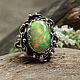 The ring 'SKIF' with a fiery opal. Rings. desef (desef). Ярмарка Мастеров.  Фото №6
