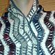 Order Crocheted Multicolored Openwork Stole. DamaPik. Livemaster. . Wraps Фото №3
