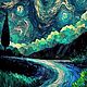  Современная картина Абстракция Пейзаж маслом. Картины. СОВРЕМЕННЫЕ КАРТИНЫ МАСЛОМ НА ХОЛСТЕ. Интернет-магазин Ярмарка Мастеров.  Фото №2