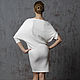 Dress Lotus white knitted warm Angora exclusive. Dresses. Voielle. Online shopping on My Livemaster.  Фото №2