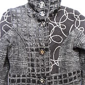 Винтаж handmade. Livemaster - original item Long coat,wool vintage Italy size 44. Handmade.