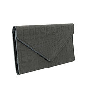 Сумки и аксессуары handmade. Livemaster - original item Wallet ENVELOPE black. Handmade.