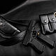 Кобура Glock 17 авторской работы в винтажном стиле. Подарки для охотников и рыболовов. AceLeather.ART. Ярмарка Мастеров.  Фото №4