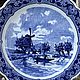Винтаж: Тарелка коллекционная настенная винтажная: Delft. Тарелки винтажные. Антиквариат & Винтаж. Интернет-магазин Ярмарка Мастеров.  Фото №2