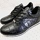 Sneakers made of genuine crocodile leather, black color!. Sneakers. SHOES&BAGS. Online shopping on My Livemaster.  Фото №2