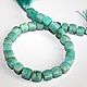 Амазонит куб 8мм нить 25см. Бусины. Beads. Ярмарка Мастеров.  Фото №4