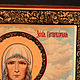 Icon with the ark ' Saint Xenia of St. Petersburg'. Icons. ikon-art. My Livemaster. Фото №5