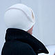 Order hat Cloche white crystal. EDIS | дизайнерские шляпы Наталии Эдис. Livemaster. . Hats1 Фото №3