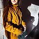 Jerseys: Women's warm turtleneck sweater mustard color oversize style. Sweaters. Kardigan sviter - женский вязаный свитер кардиган оверсайз. Online shopping on My Livemaster.  Фото №2