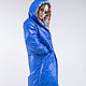 Order Long double-sided down jacket ' insanely Blue'. Evgeniya Petrik. Livemaster. . Down jackets Фото №3