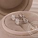 Заказать Золотые серьги пусеты с бриллиантами. FROLOF JEWELRY. Ярмарка Мастеров. . Серьги-пусеты Фото №3
