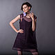 Violet Organza Striped Mini Dress «Leia», Dresses, Moscow,  Фото №1