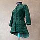 Order Cotton velvet jacket dark green. pugovkino delo (Pugovkino-delo). Livemaster. . Jackets Фото №3