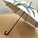 El paraguas de bastón con la mano 'orquídea dendrobium está'. Umbrellas. UmbrellaFineArt. Ярмарка Мастеров.  Фото №5