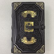 Сувениры и подарки handmade. Livemaster - original item Personal ATC diary (gift leather book). Handmade.