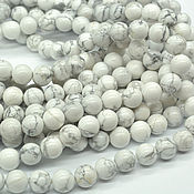 Материалы для творчества handmade. Livemaster - original item Copy of Kaholong beads, 12 mm, 28951190, smooth ball ,natural stone. Handmade.