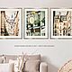 Paris Photo paintings City for living room interior Triptych Architecture, Fine art photographs, Moscow,  Фото №1