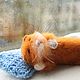 Заказать Войлочная игрушка рыжий кот. Шерстяной зоопарк (woolzooru). Ярмарка Мастеров. . Войлочная игрушка Фото №3