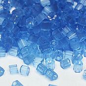 Материалы для творчества handmade. Livemaster - original item Czech beads chopping 10/0 Blue 10 g 05132 Preciosa. Handmade.
