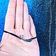 Заказать Серебряный браслет Звезда - Все получится. ОКО JEWELRY/Серебро Татьяны Щаповой. Ярмарка Мастеров. . Браслет-шнурок Фото №3
