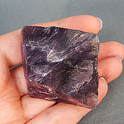 Шерл чёрный турмалин двухголовик кристалл №3288. Натуральные камни