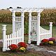 PERGOLA WITH GATE. Garden arches. misterwood (misterwood). Online shopping on My Livemaster.  Фото №2