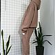 Костюм с начесом оверсайз. Костюмы. Casual96. Ярмарка Мастеров.  Фото №5