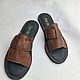 Шлёпки ,тапочки . Шлёпки. Slipper_Shop -Кожаная обувь. Интернет-магазин Ярмарка Мастеров.  Фото №2