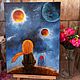 Painting 'The Little Prince' oil on canvas. Pictures. Kind paintings by Irina Belozerova. Online shopping on My Livemaster.  Фото №2