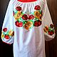 Women's embroidered blouse 'Poppies and Sunflowers' ZHR2-214. Blouses. babushkin-komod. My Livemaster. Фото №6