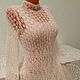 Beautiful dress' in the arms of Mohair ' hand-knitted. Dresses. hand knitting from Galina Akhmedova. My Livemaster. Фото №5