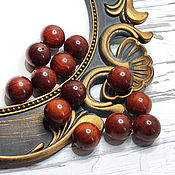 Материалы для творчества handmade. Livemaster - original item Beads Valuable wood Zitan Pterocarpus Sandalwood Ball 20mm. Handmade.