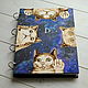 Sketch pad A4 "Star Cats - 2" wood cover. Notebooks. EVAG. My Livemaster. Фото №5