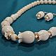 Lilies of the valley. Mammoth Tusk Necklace. Beads2. NGS Masters. Online shopping on My Livemaster.  Фото №2