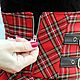 Юбка с корсажем "Цветок Шотландии". Юбки. Wild Plaid авторская одежда. Ярмарка Мастеров.  Фото №5