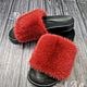 Mink Slippers for women. Slippers. kupimeh. Online shopping on My Livemaster.  Фото №2
