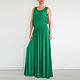 Green dress long Dress Fashion dress Long dress Maxi dress, Dresses, Sofia,  Фото №1