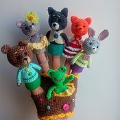 Куколки Пальчиковые игрушки Маленькая принцесса Подарок девочке